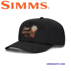 Кепка Simms Double Haul Cap Black Royal Wulff